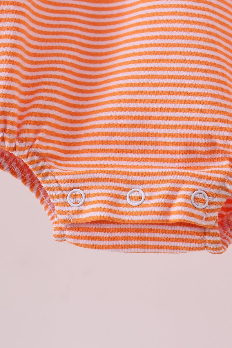 Premium Orange Tennessee puppy football stripe bubble - Abbies Place