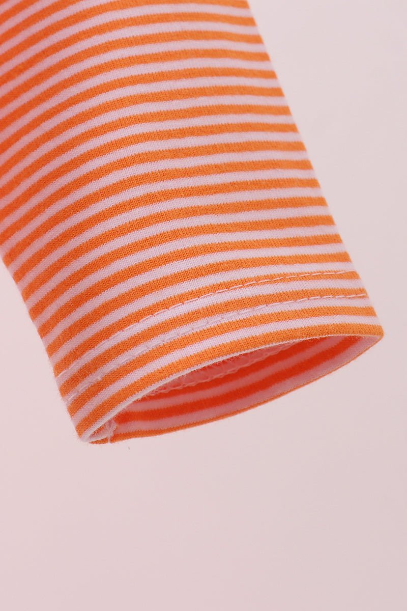 Premium Orange Tennessee puppy football stripe bubble - Abbies Place