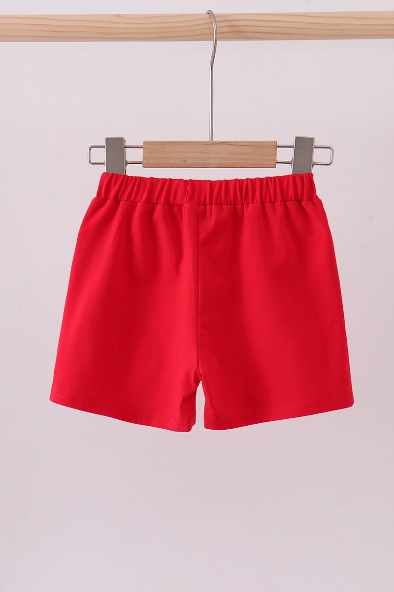Premium Red shorts - Abbies Place