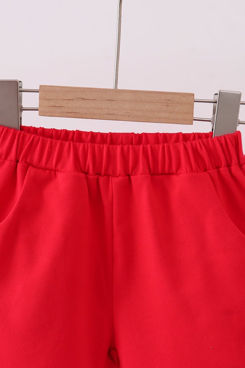 Premium Red shorts - Abbies Place