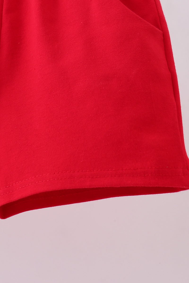 Premium Red shorts - Abbies Place