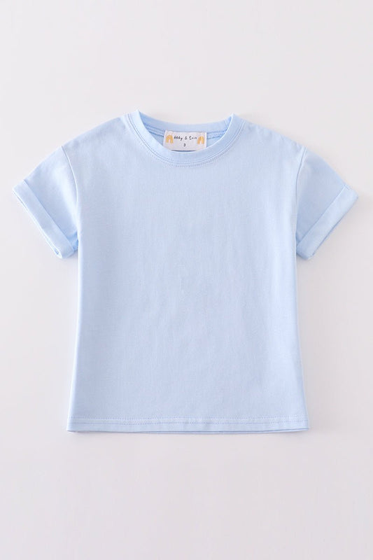 Premium Sky basic T-shirt - Abbies Place