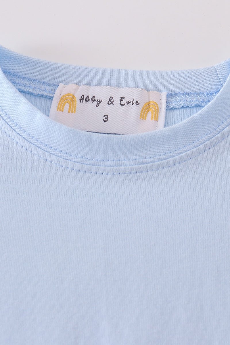 Premium Sky basic T-shirt - Abbies Place
