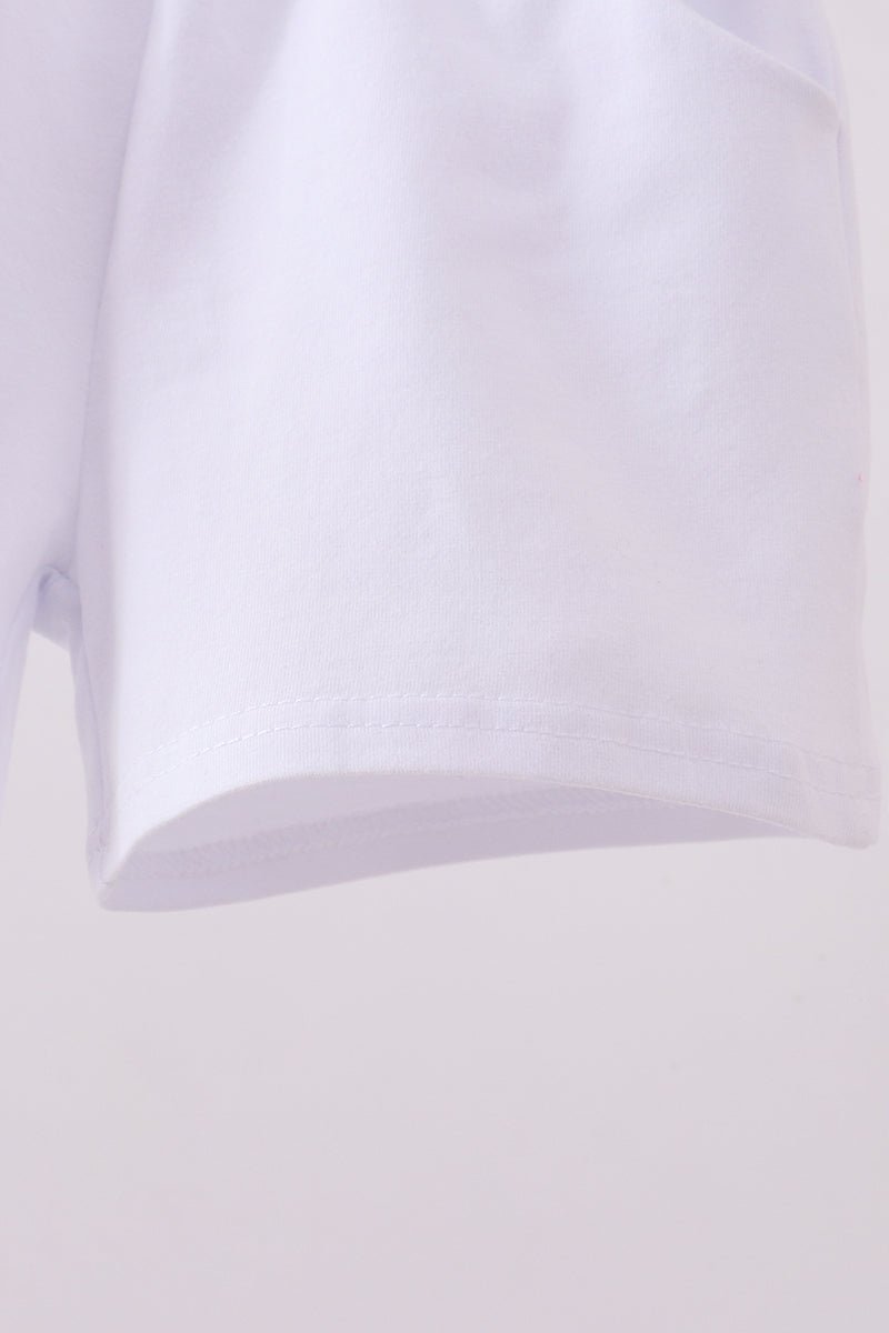 Premium White shorts - Abbies Place
