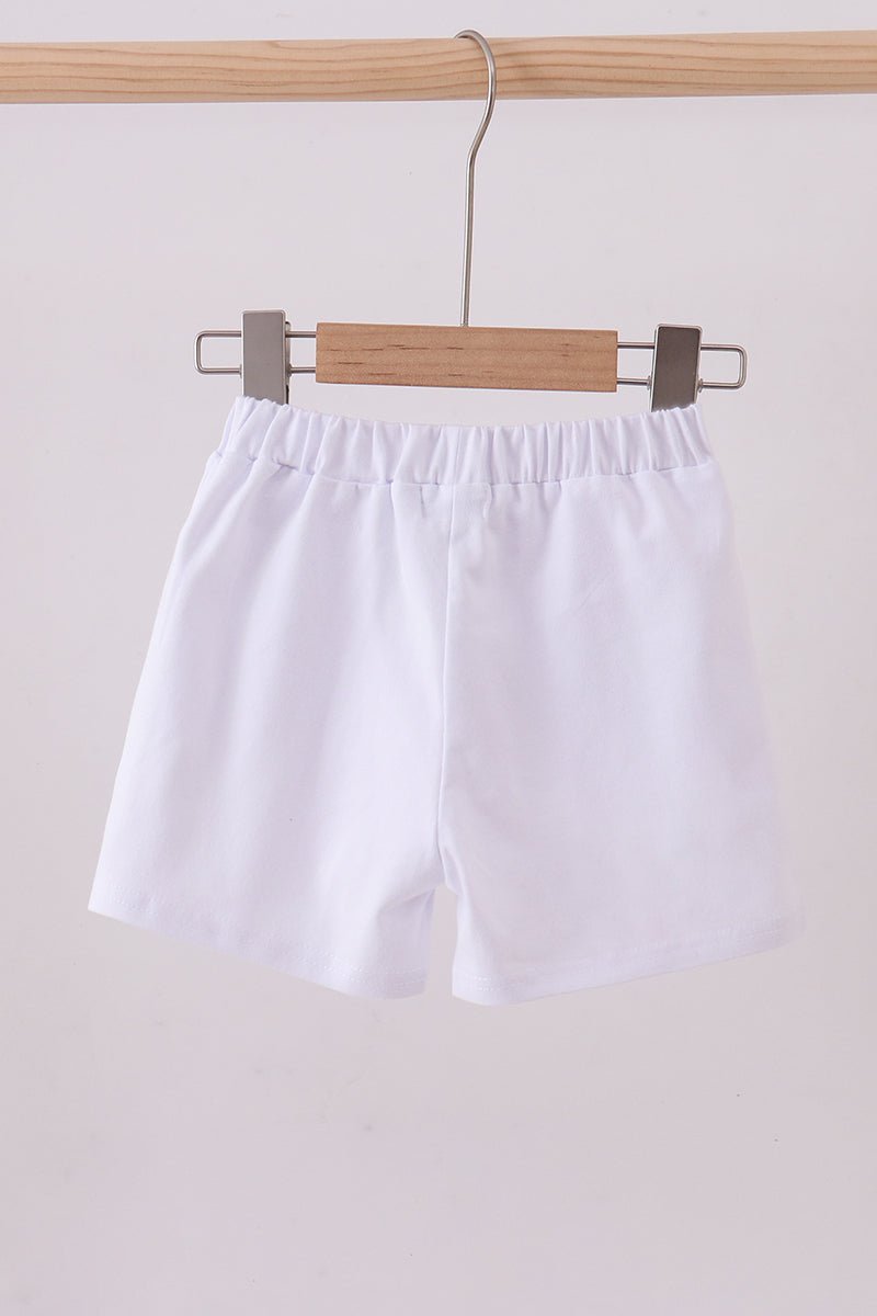 Premium White shorts - Abbies Place