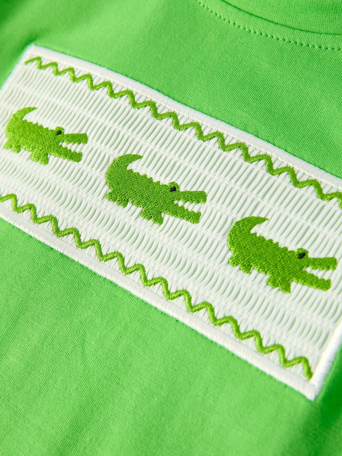 PREORDER Toddler Boys Summer Crocodile Embroidered Plaid Shorts Set - Abbies Place