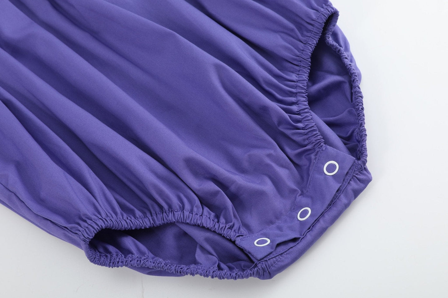 Purple and Green Mardi Gras Smocked Romper