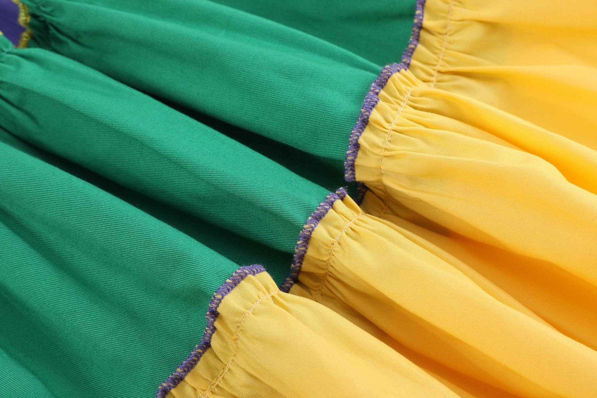 Purple, Green and Gold Mardi Gras Dress - Abbies Place