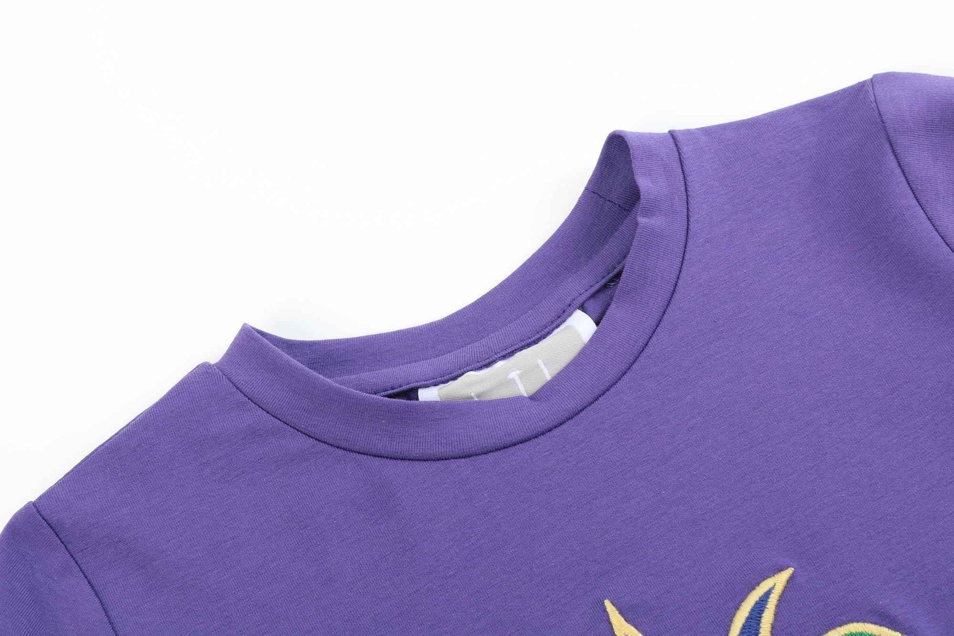 Purple Mardi Gras Applique Shirt and Shorts Set - Abbies Place