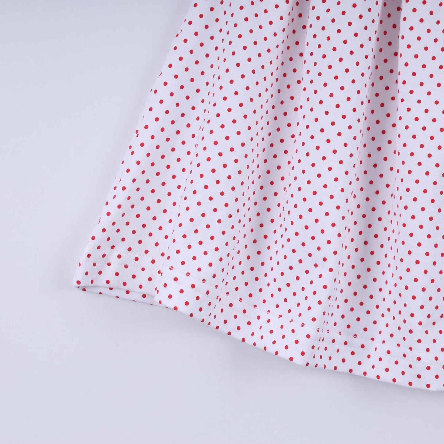 Red gingerbread hand smocked ruffle pants set - Abbies Place