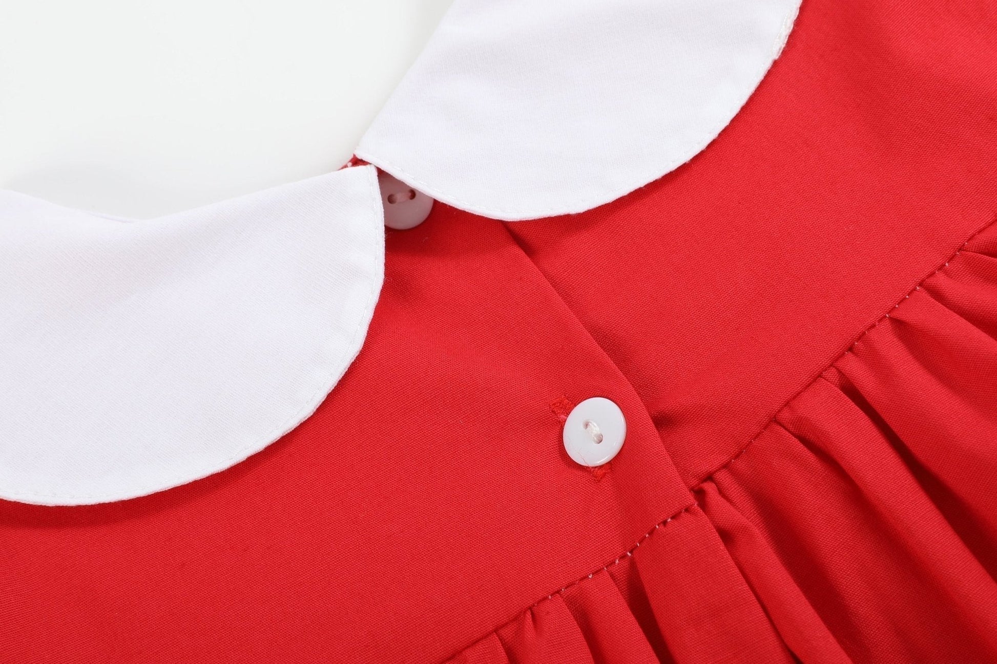 Red Ruffle Christmas Tree Dress - Abbies Place