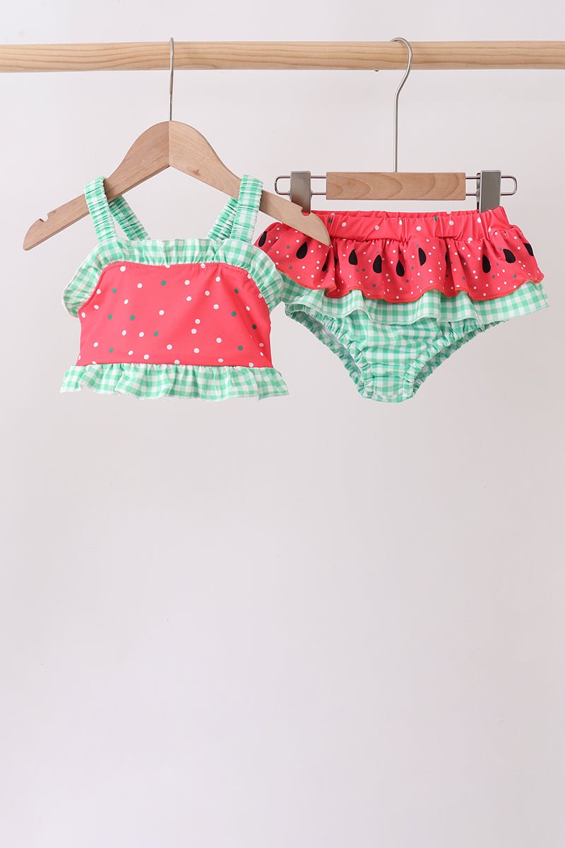 Red Watermelon UPF Swim Set - Abbies Place