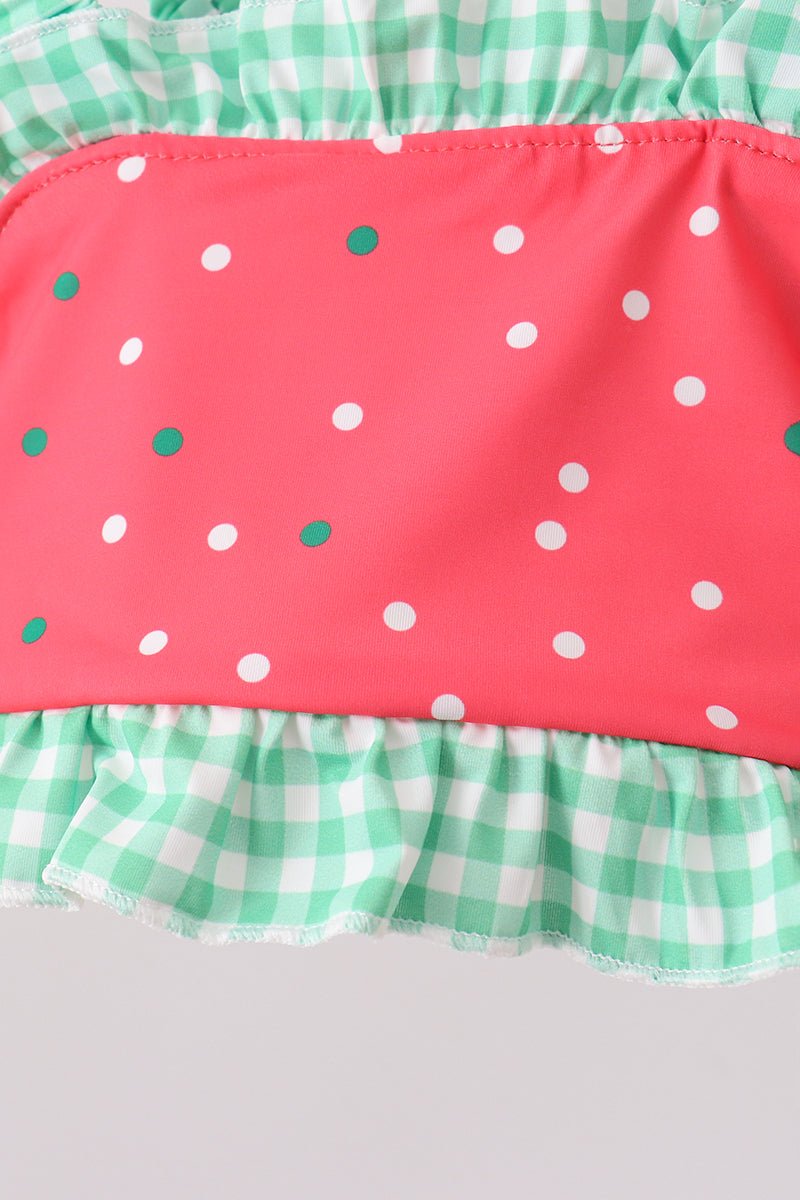 Red Watermelon UPF Swim Set - Abbies Place