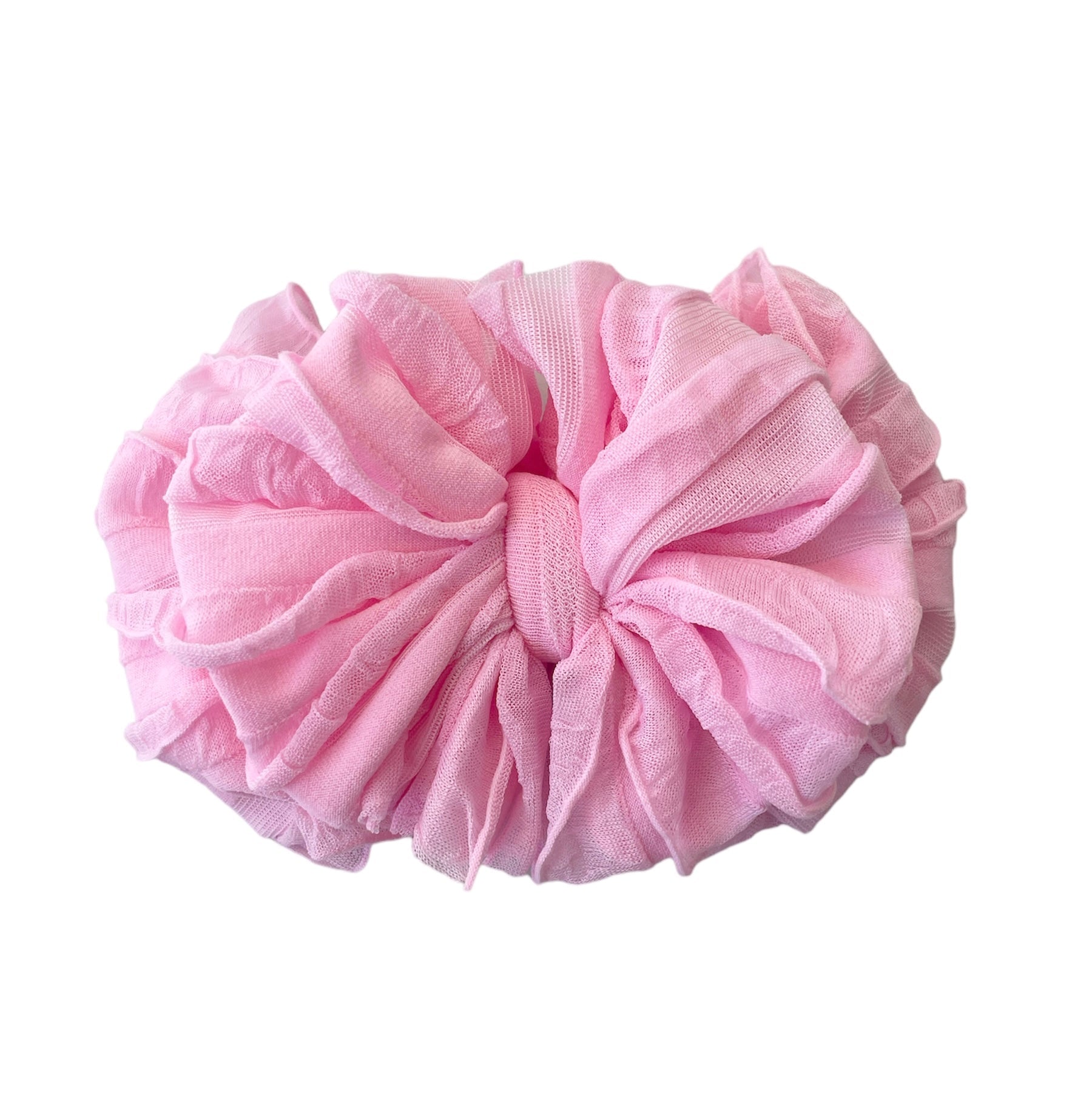 Ruffled Headband - Bubblegum - Abbies Place