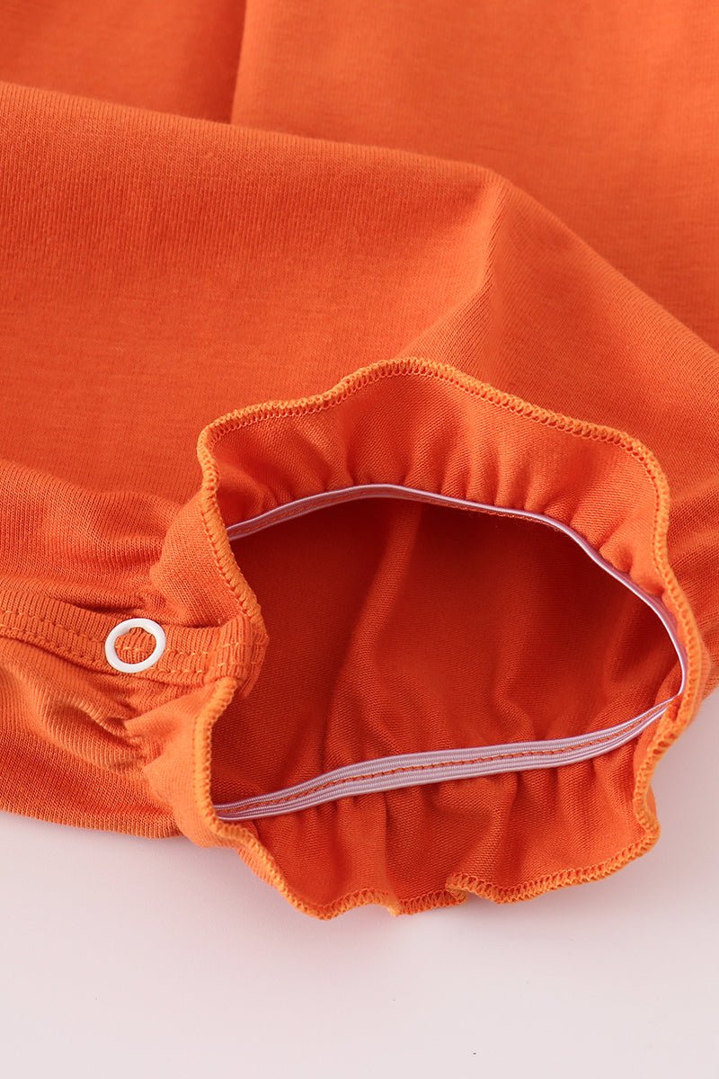 Rust Texas embroidery bubble - Abbies Place