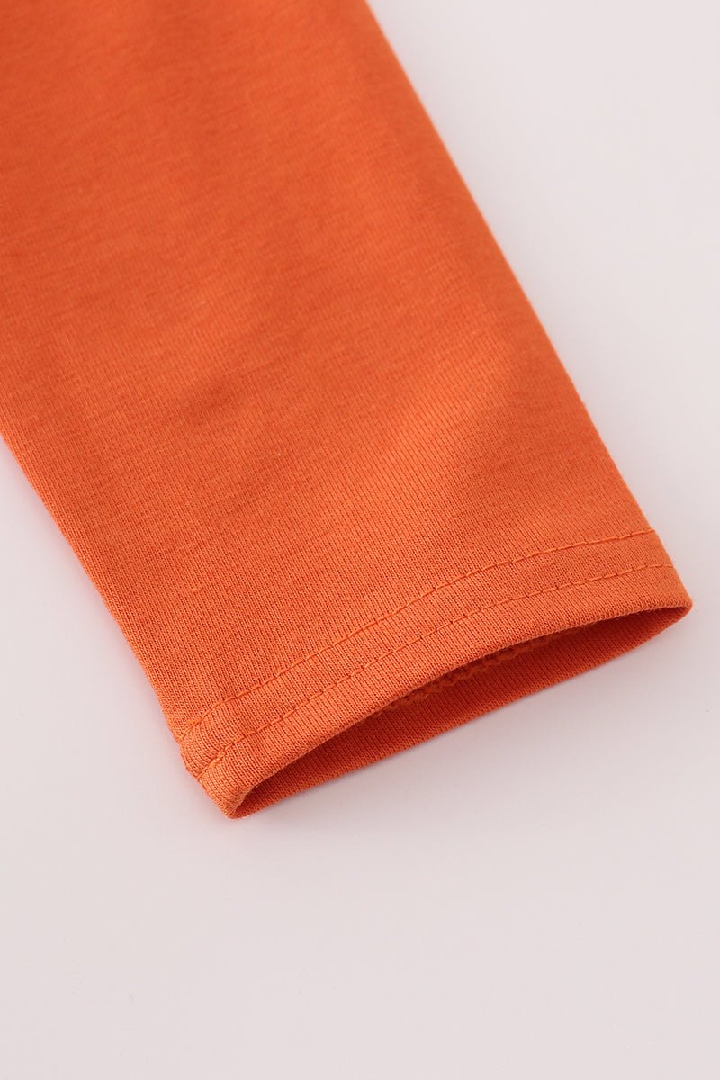 Rust Texas embroidery bubble - Abbies Place