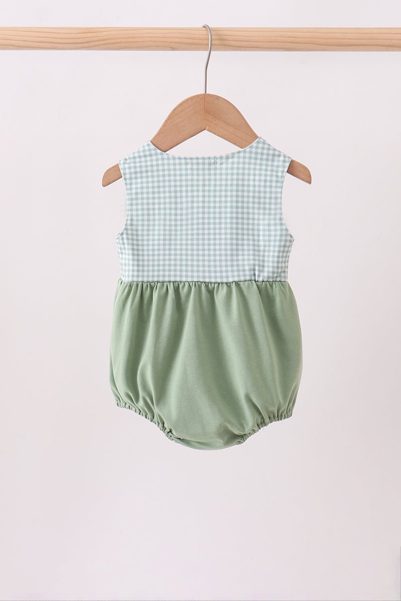 Sage Gingham Bubble - Abbies Place