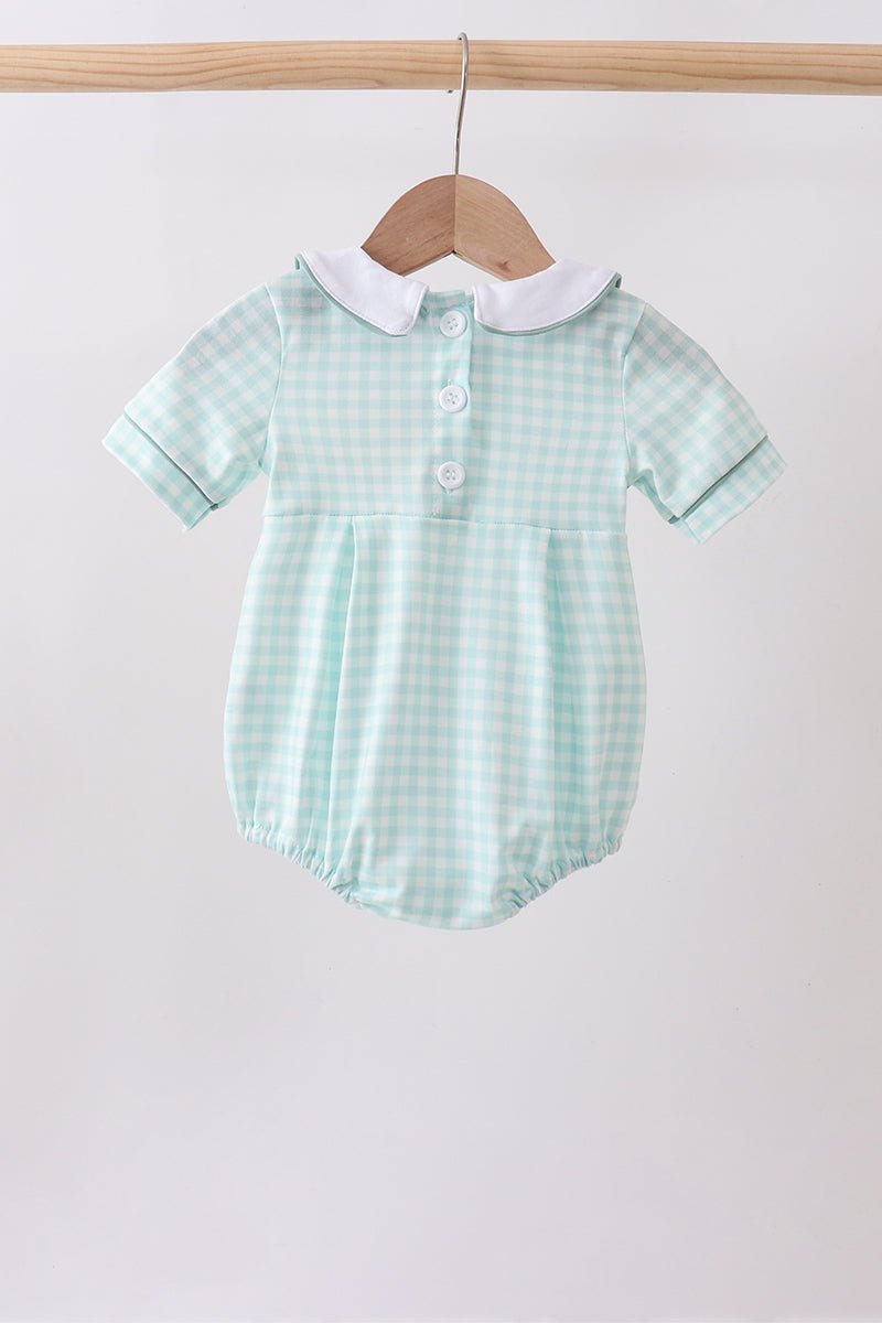 Sage Plaid Bubble - Abbies Place