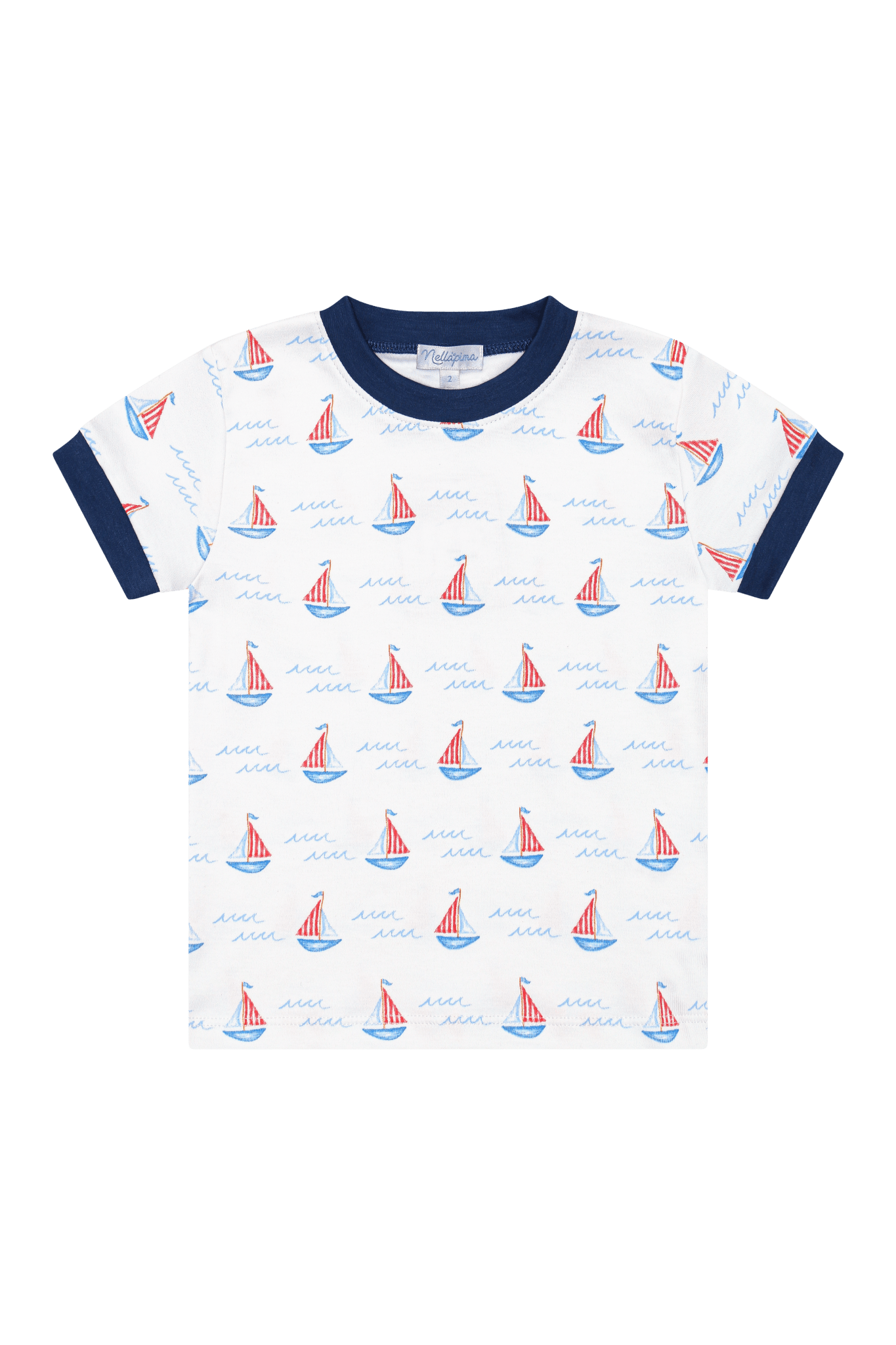 Sailboats Boy Short Set - Abbies Place