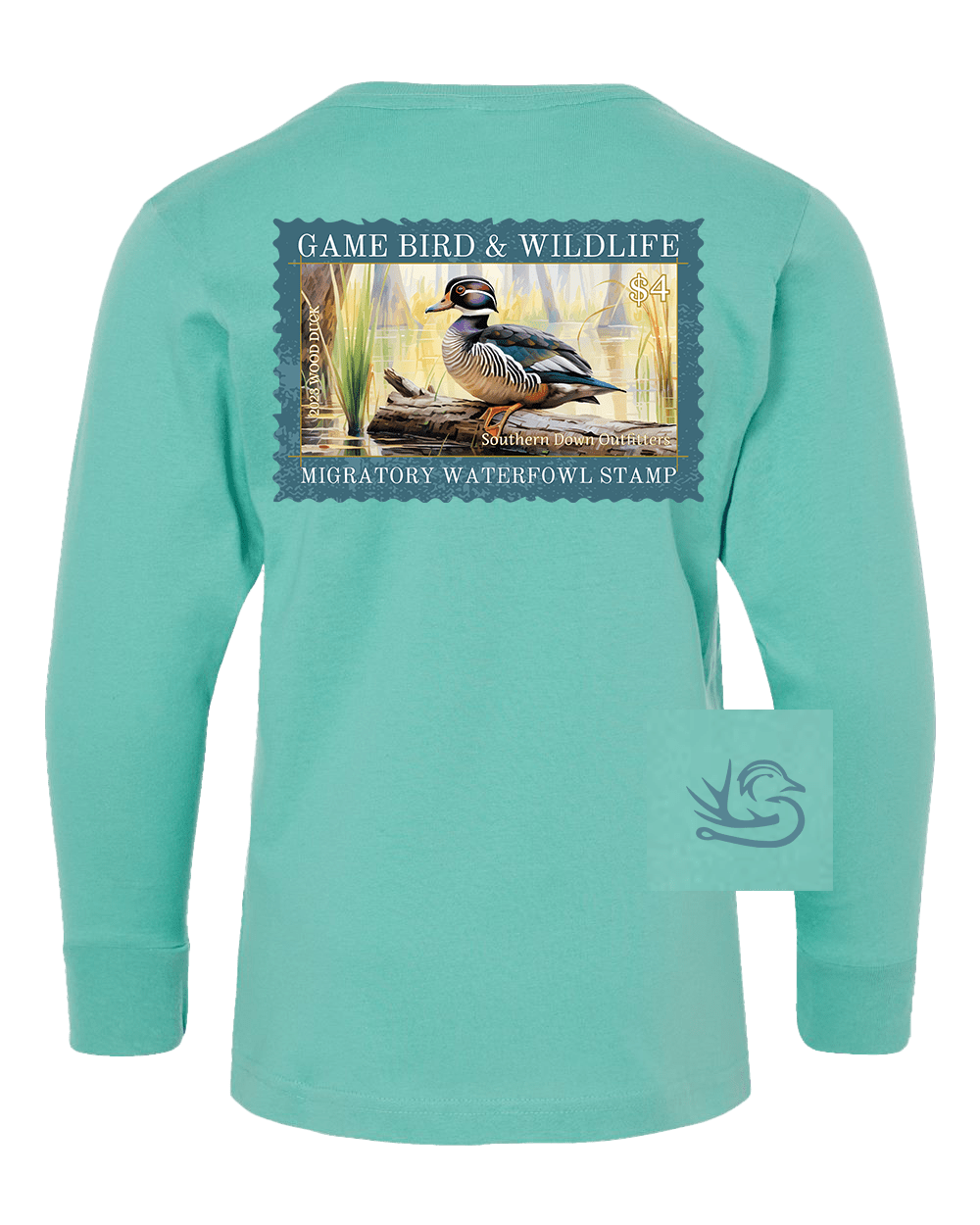 SDO Duck Stamp Youth Long Sleeve Tee - Abbies Place