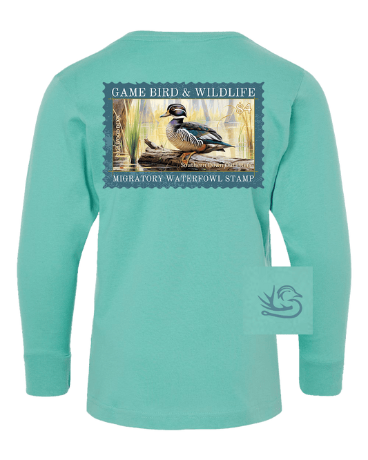 SDO Duck Stamp Youth Long Sleeve Tee - Abbies Place