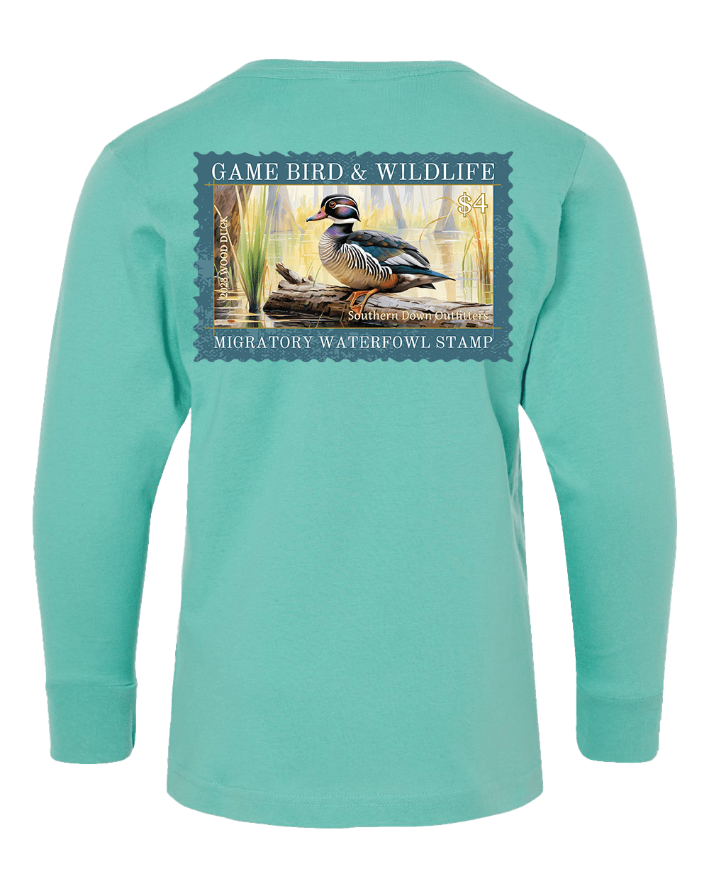 SDO Duck Stamp Youth Long Sleeve Tee - Abbies Place