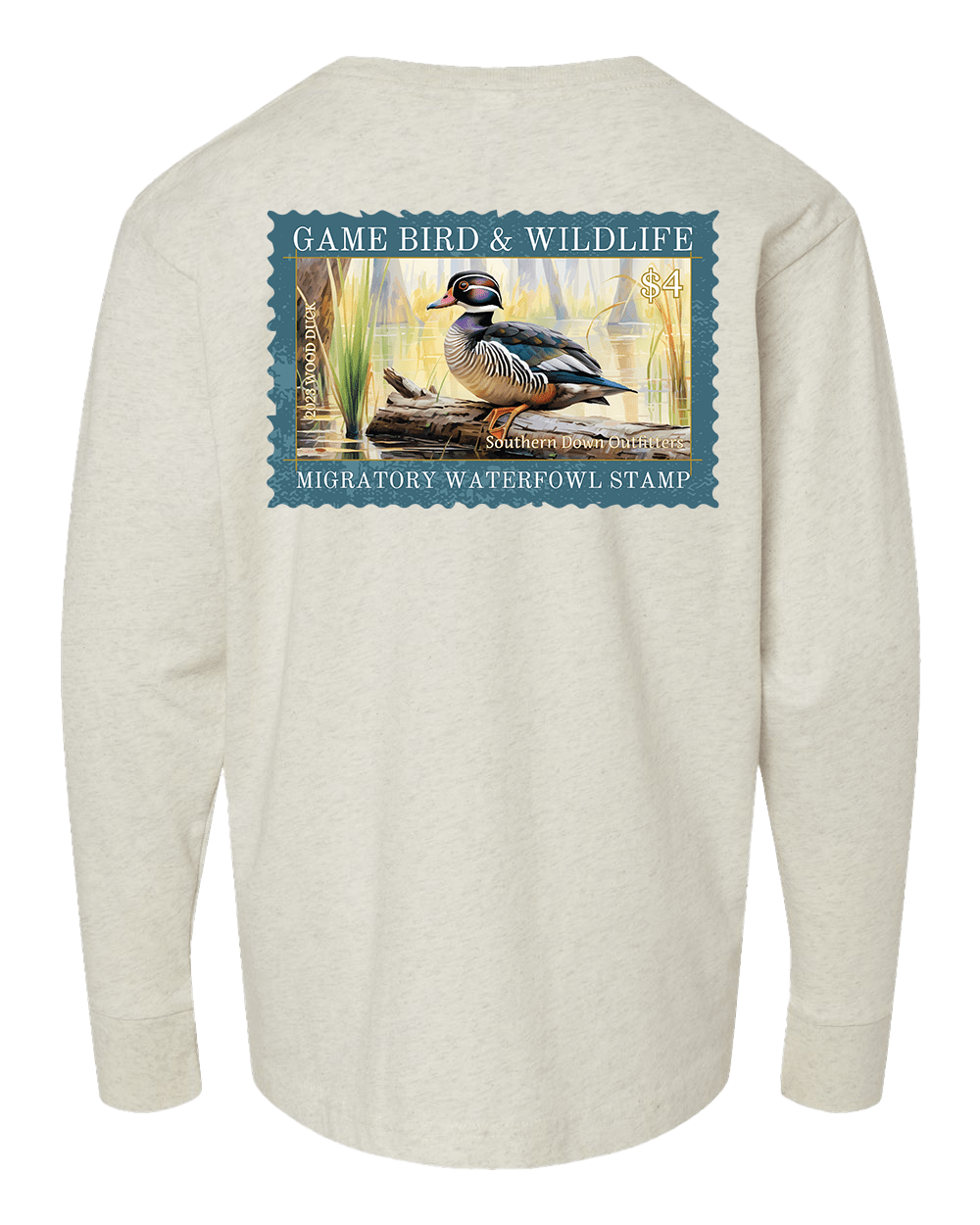 SDO Duck Stamp Youth Long Sleeve Tee - Abbies Place