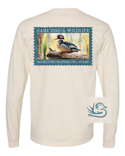 Load image into Gallery viewer, SDO Duck Stamp Long Sleeve Tee
