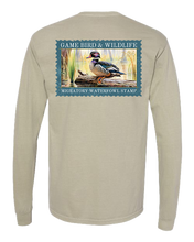 Load image into Gallery viewer, SDO Duck Stamp Long Sleeve Tee
