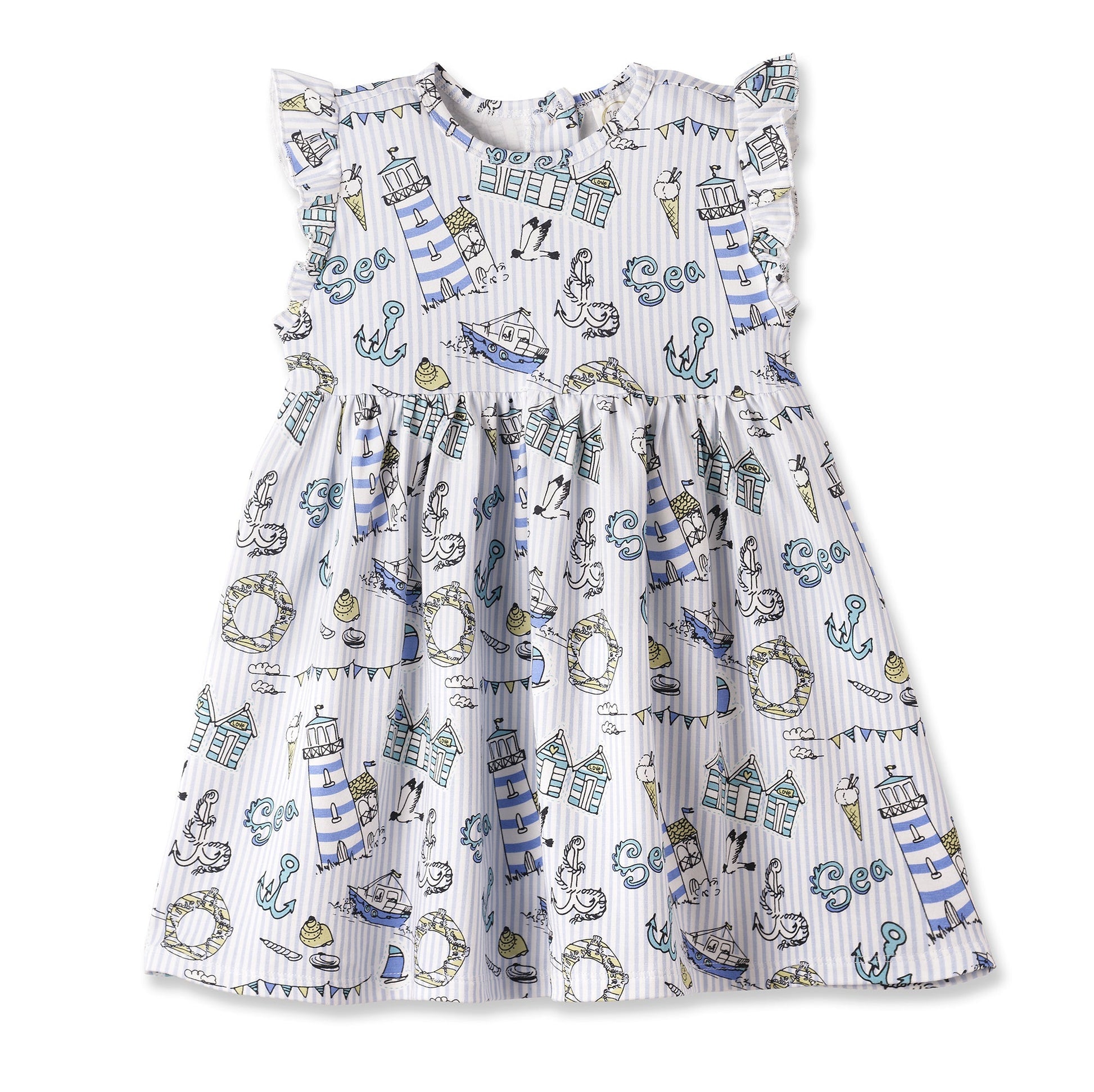 Seashore Dress – Soft Bamboo Summer Dress - Abbies Place