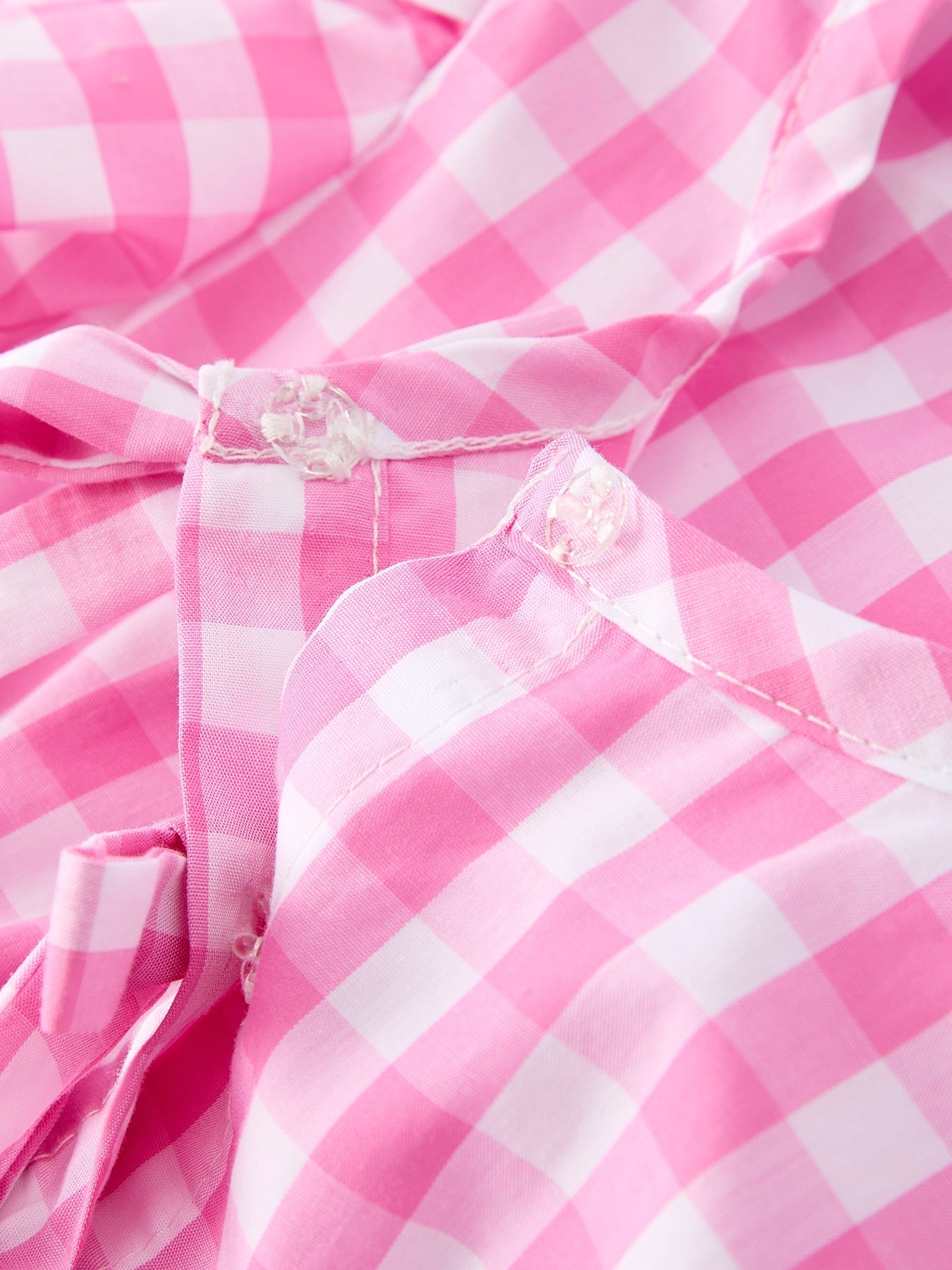 Spring Plaid Baby Girls Romper Bow Flutter Sleeve - Abbies Place