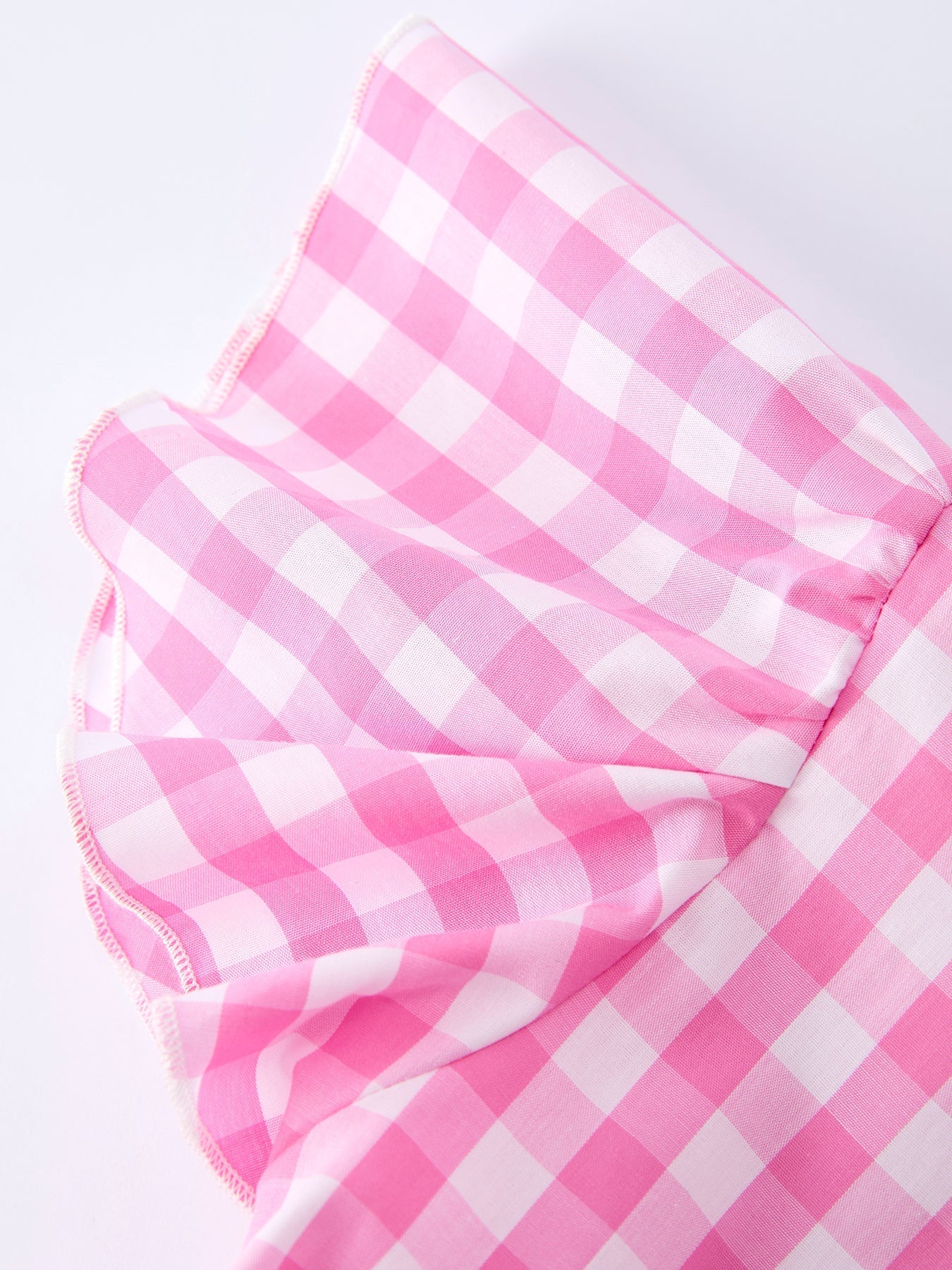 Spring Plaid Girls Dress Bow Flutter Sleeve - Abbies Place