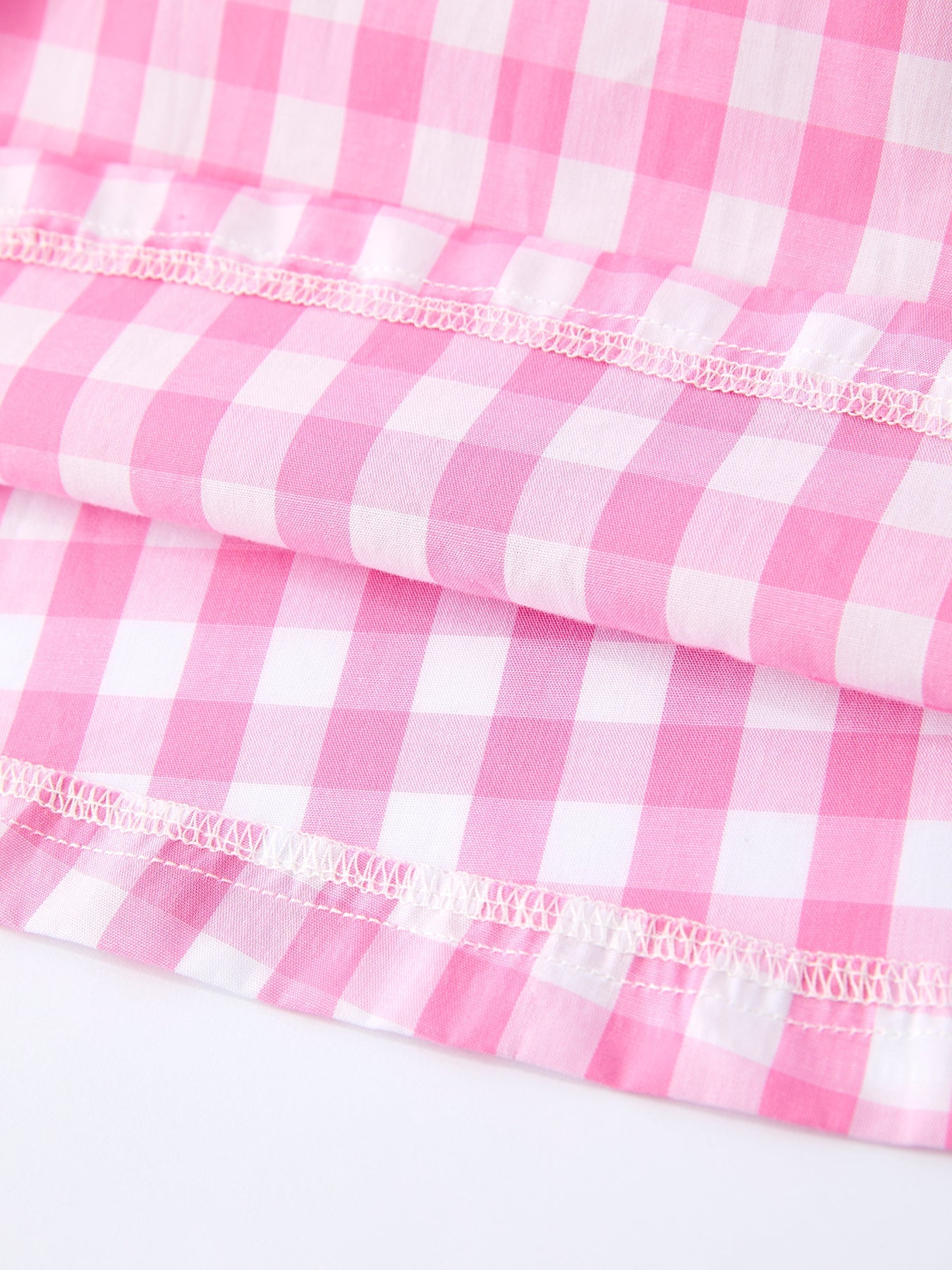 Spring Plaid Girls Dress Bow Flutter Sleeve - Abbies Place