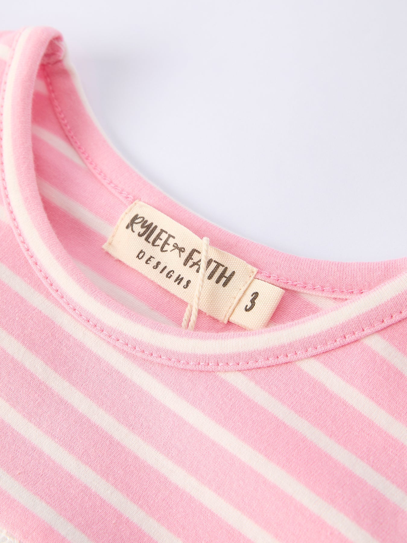 Strawberry Embroidery Pink Stripe Girl Smocked Dress - Abbies Place