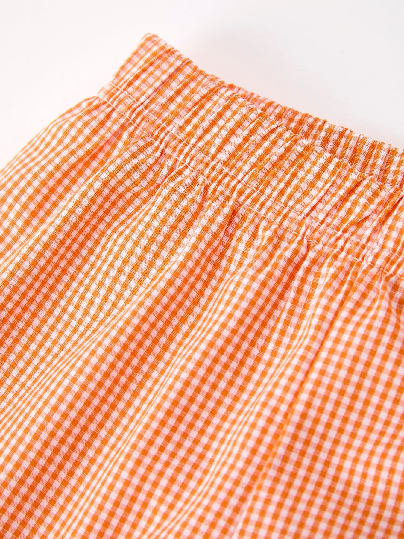 Summer Whale Embroidery Boys Set T Shirt Plaid Shorts Outfit - Abbies Place