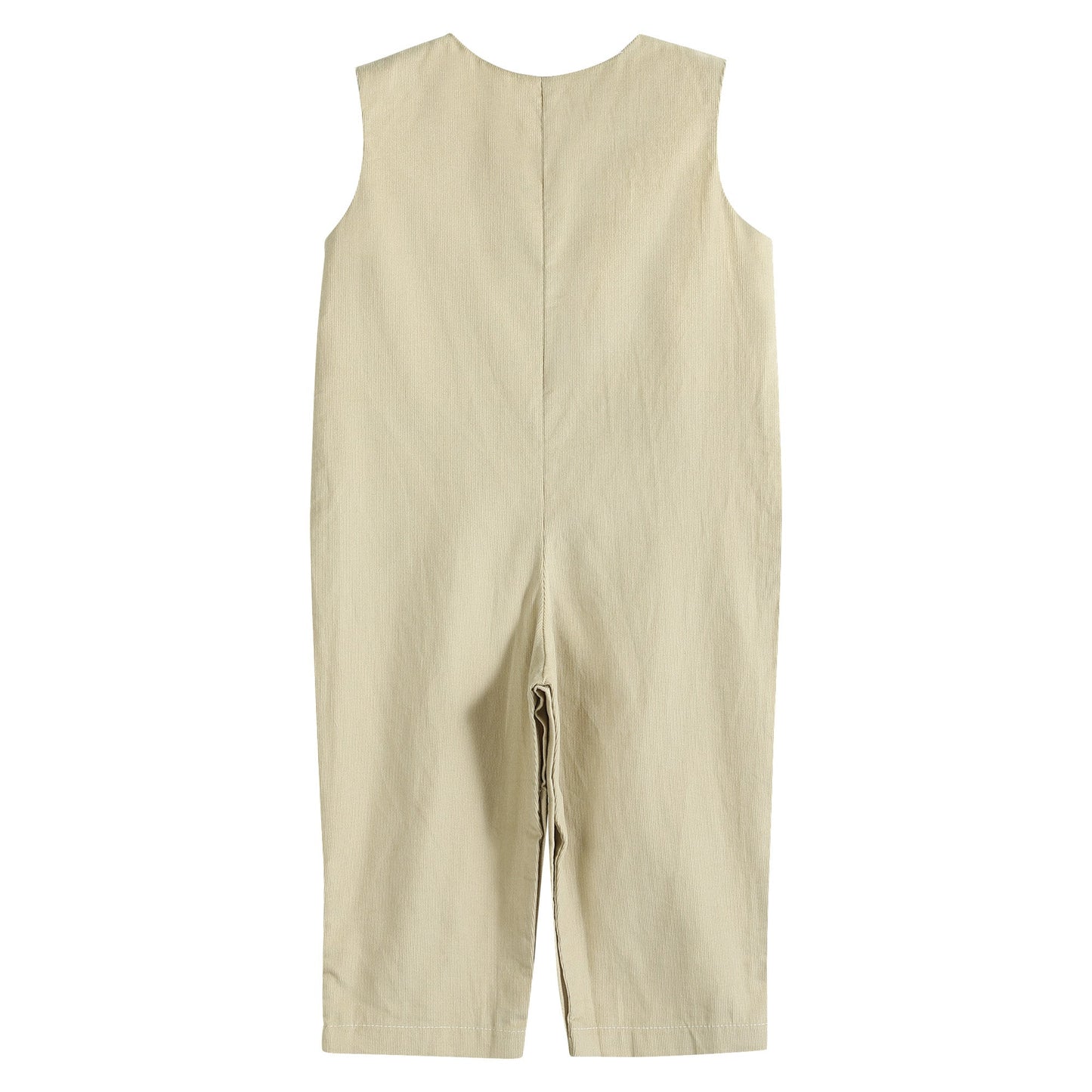 Tan Pumpkin Truck Overalls - Abbies Place