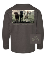 Three Dogs Youth LS Tee
