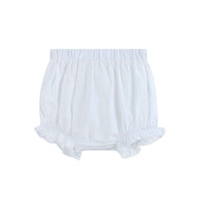 Load image into Gallery viewer, White Baby Sister Smocked Dress and Bloomer Set
