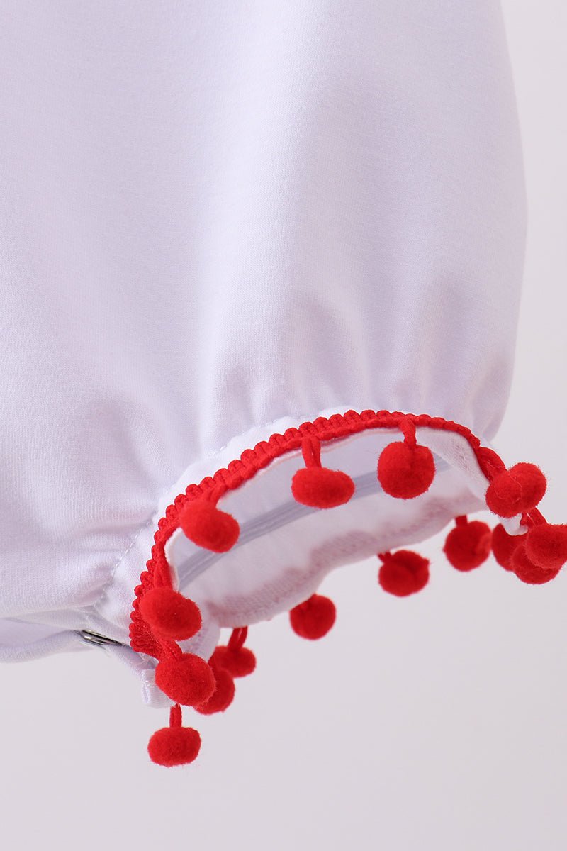 White bow sequin skort set - Abbies Place