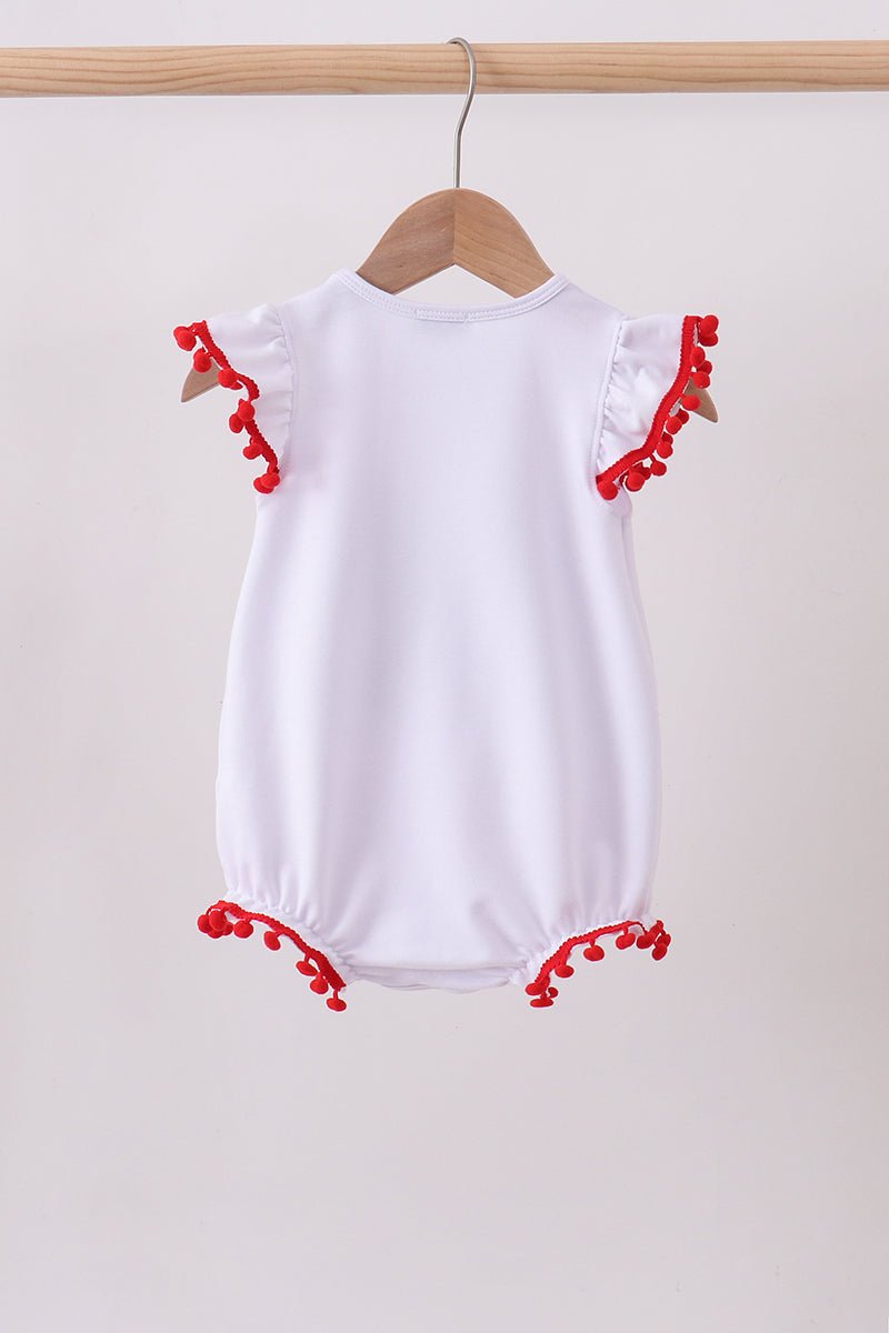 White bow sequin skort set - Abbies Place