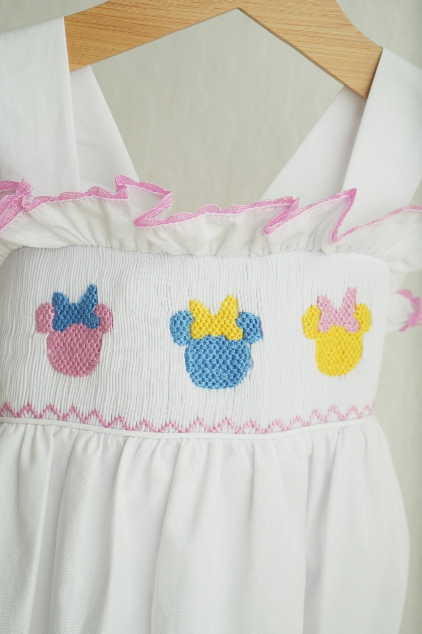 White character ruffle bubble - Abbies Place