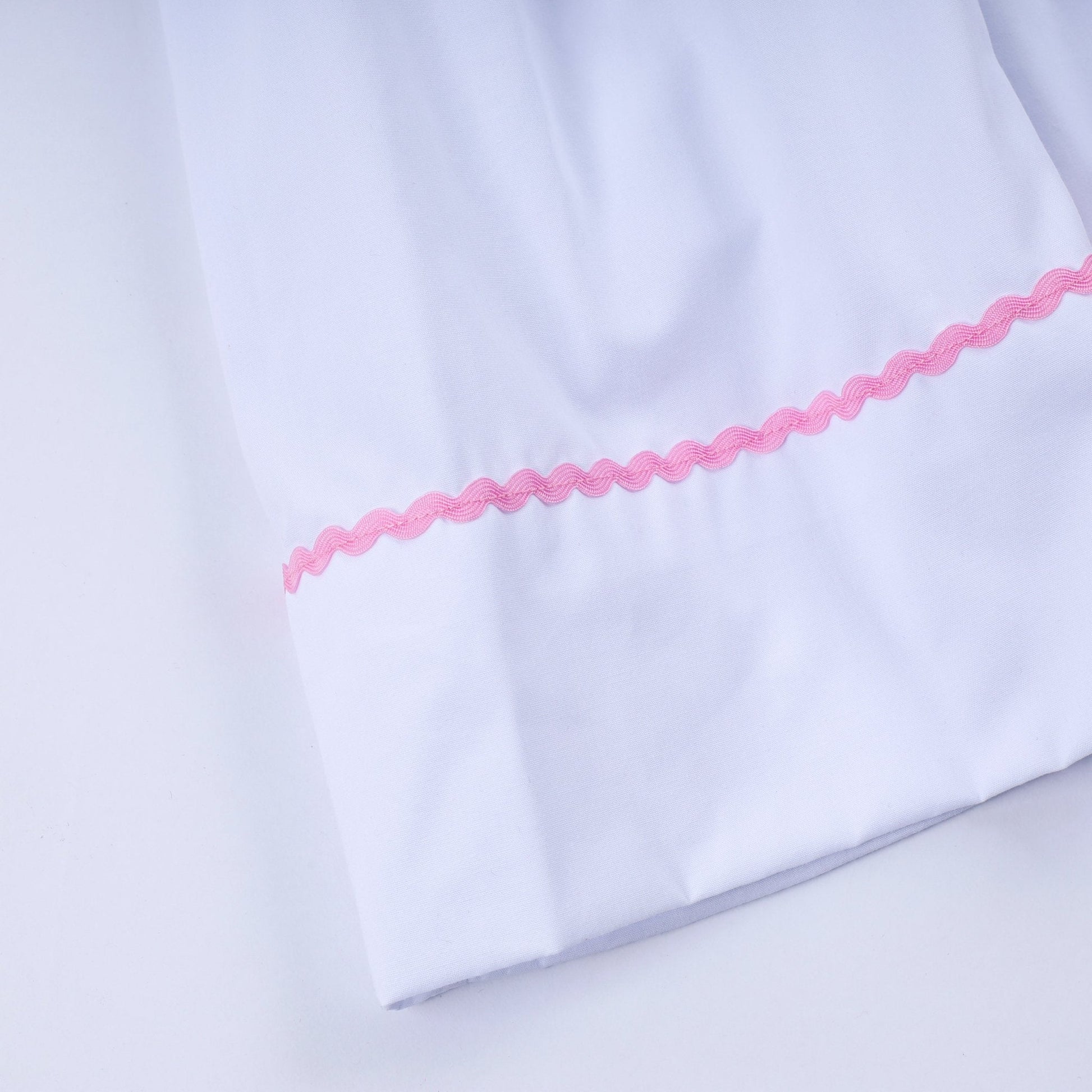 White character ruffle dress - Abbies Place