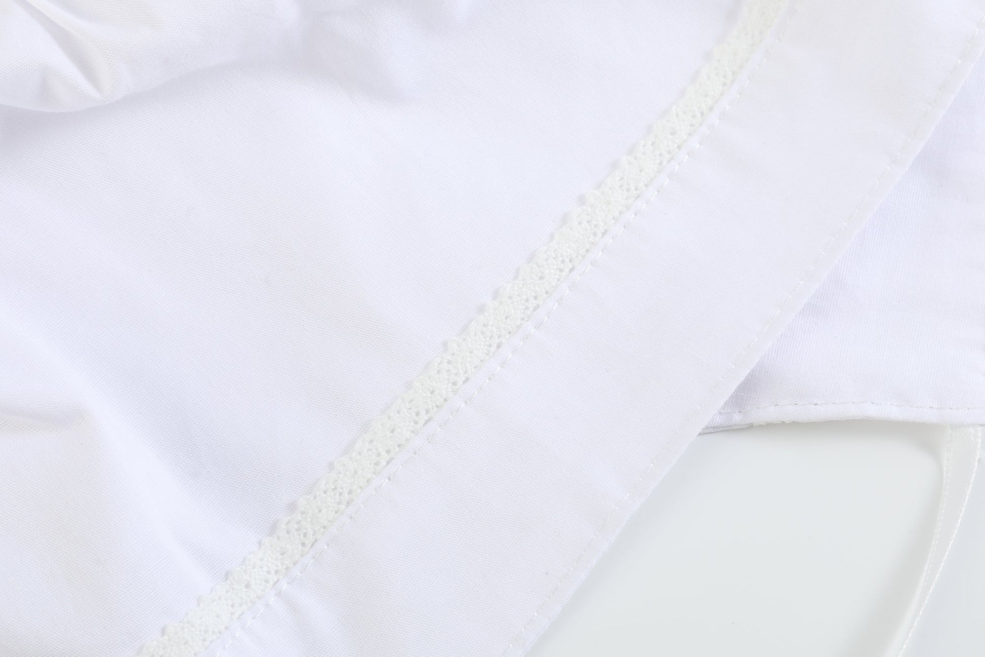 White Collared Button Romper with Bonnet - Abbies Place