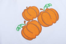 Load image into Gallery viewer, White Pumpkin Shirt and Blue Pants Set
