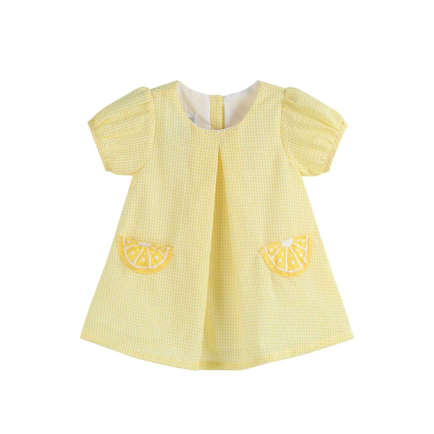 Yellow Lemon Dress and Panty Cover Set - Abbies Place